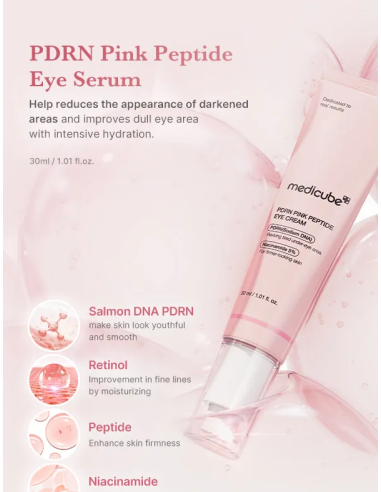 MEDICUBE | PDRN Pink Peptide Eye Cream - 30 ml